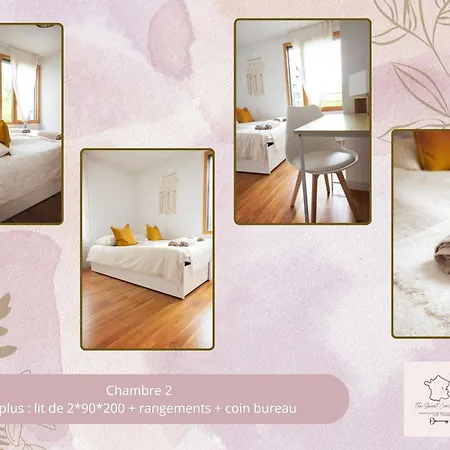 Appartement Le Joliot Curie 4-6 Personnes A Lyon - Eurexpo - Ldlc Arena - Groupama Stadium - Eurexpo Buitenkant foto