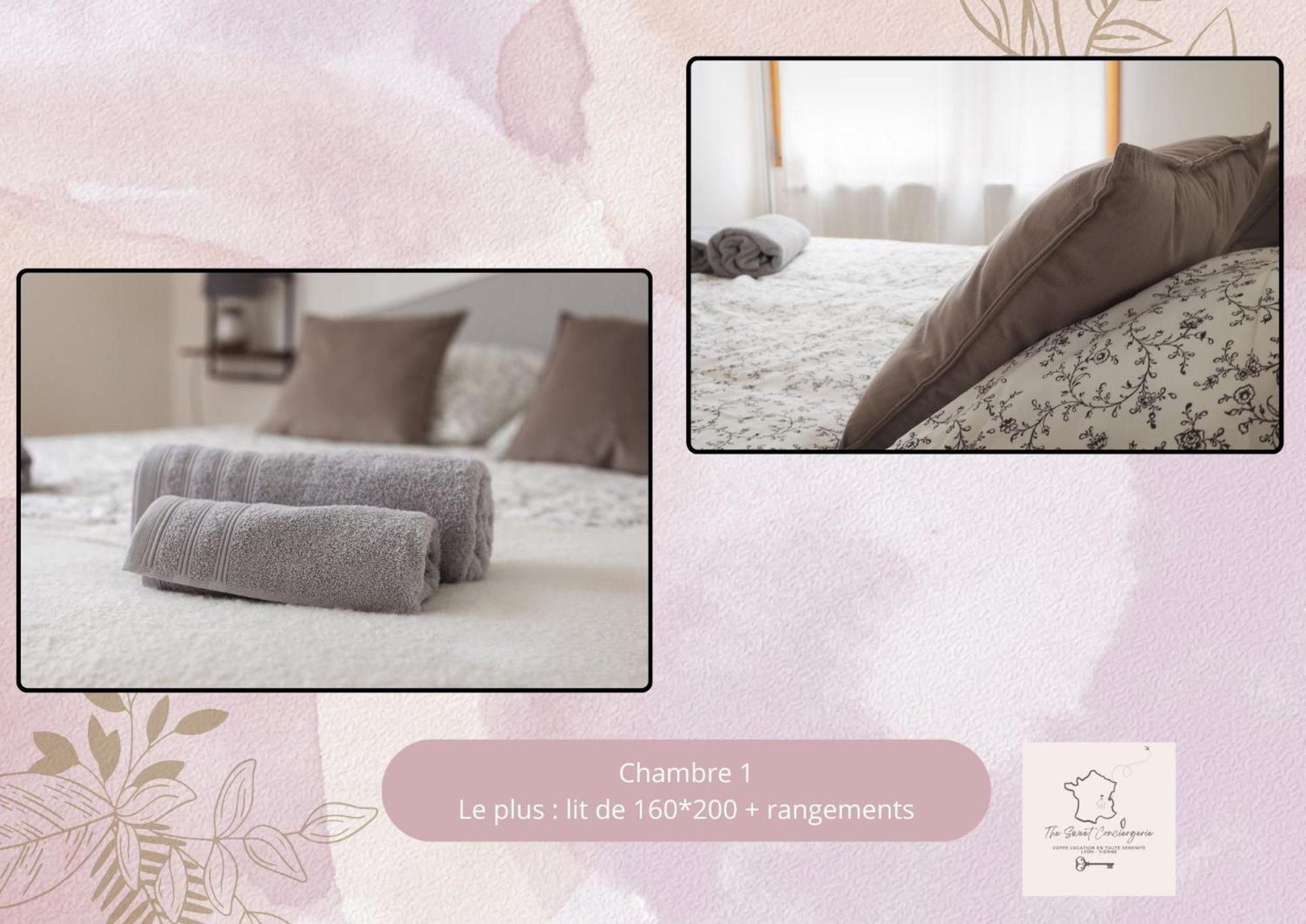 Appartement Le Joliot Curie 4-6 Personnes A Lyon - Eurexpo - Ldlc Arena - Groupama Stadium - Eurexpo Apartment