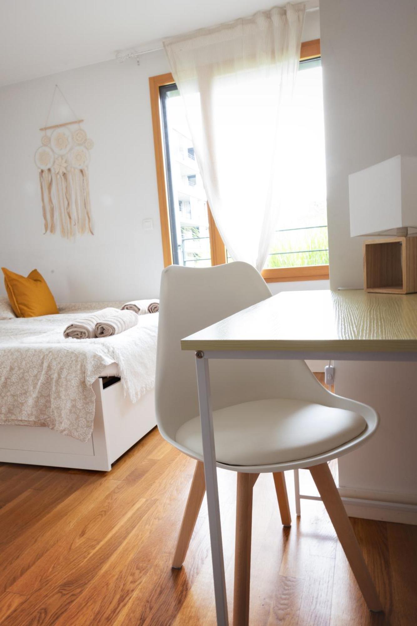 Appartement Le Joliot Curie 4-6 Personnes A Lyon - Eurexpo - Ldlc Arena - Groupama Stadium - Eurexpo Apartment