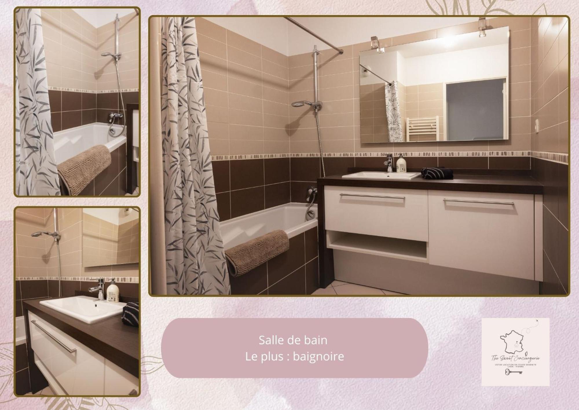Appartement Le Joliot Curie 4-6 Personnes A Lyon - Eurexpo - Ldlc Arena - Groupama Stadium - Eurexpo