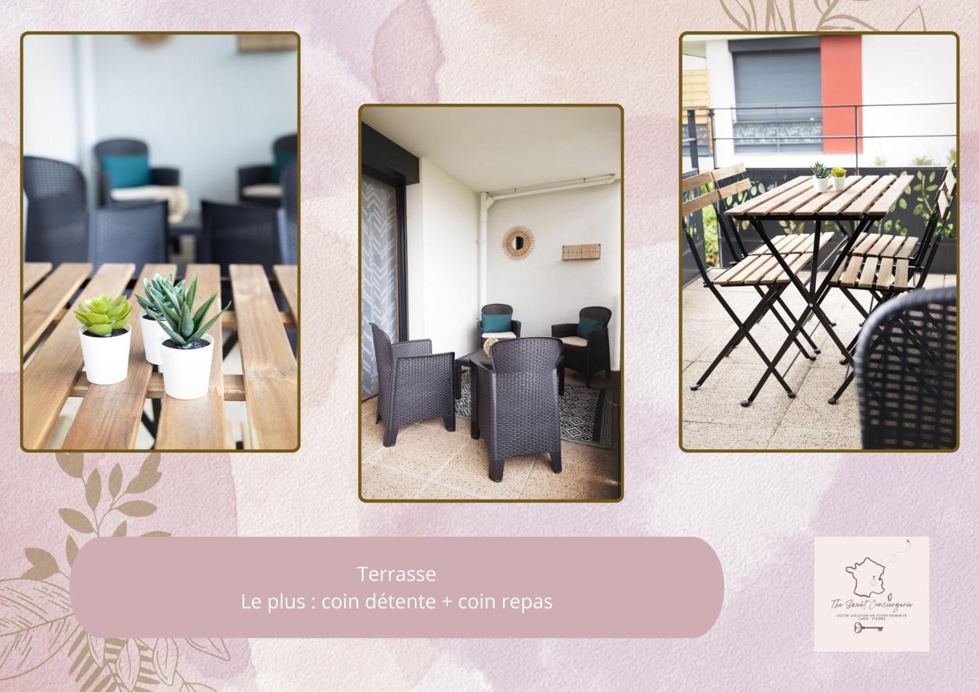 Appartement Appartement Le Joliot Curie 4-6 Personnes A Lyon - Eurexpo - Ldlc Arena - Groupama Stadium - Eurexpo